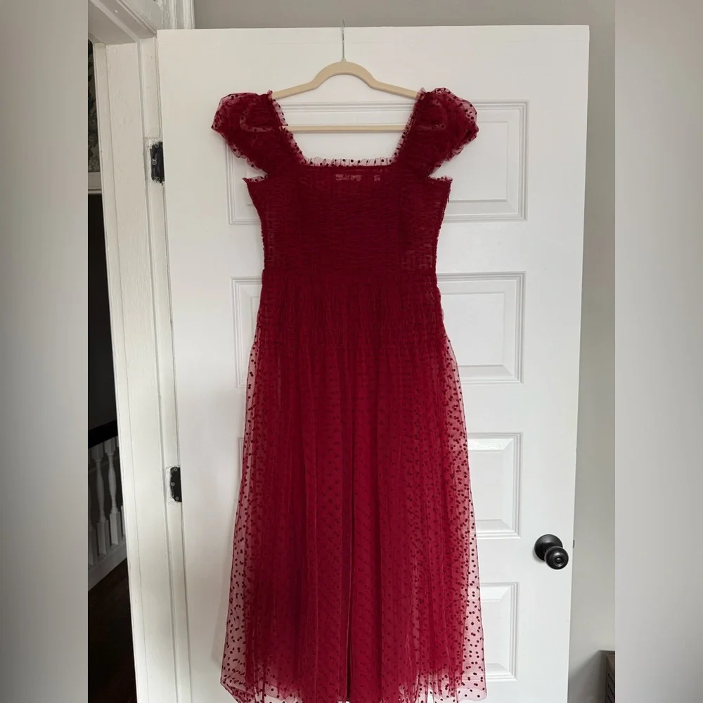 Doen Red Maxi Dress - Picture 4 of 6